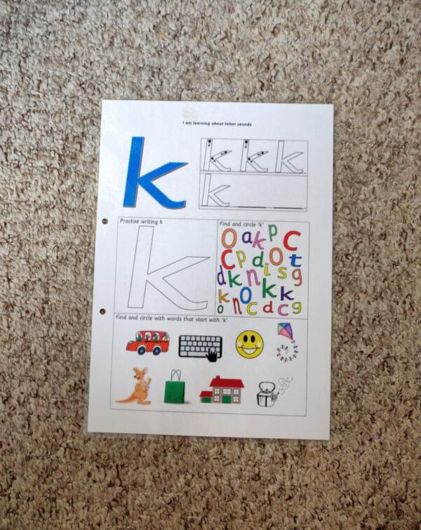 Personalised phonics file - phase 2 and 3